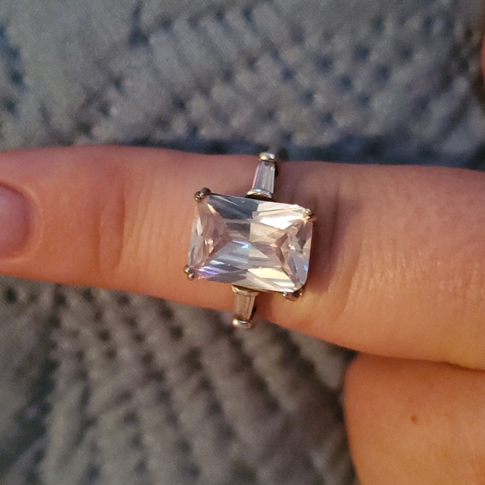 CZ Sterling Silver Ring